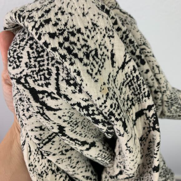 Calvin Klein Funnel Neck Short Sleeve Snakeskin Print Short Dress Size 4 - Picture 8 of 8